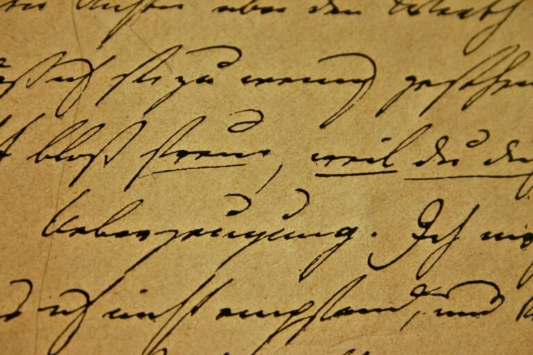 handwriting, symbolizing the emotional power of words